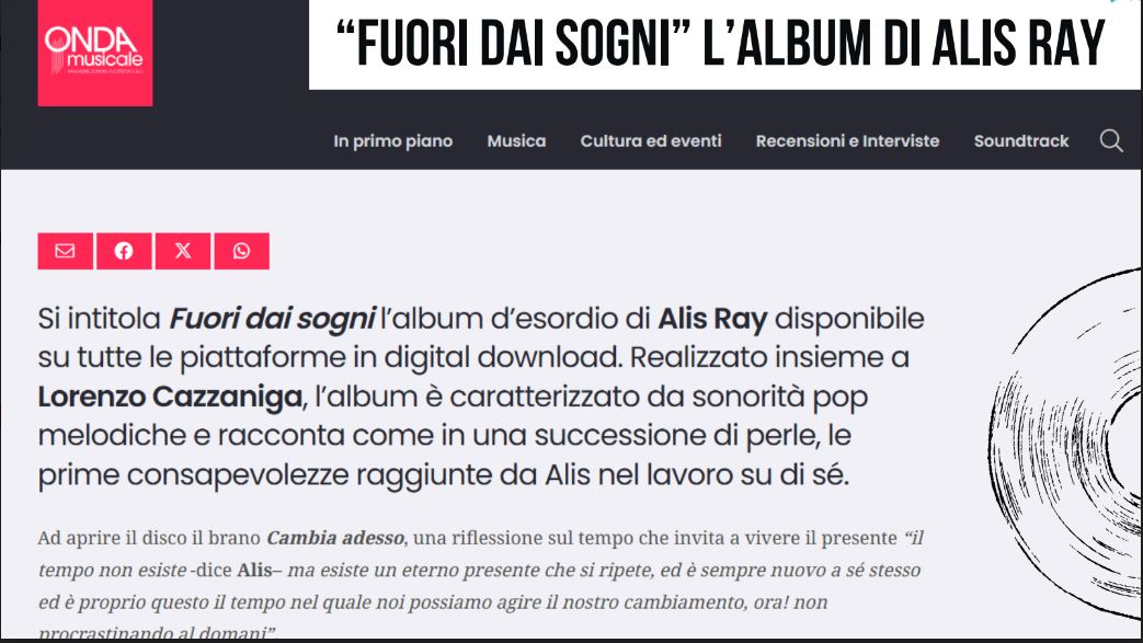 onda musicale