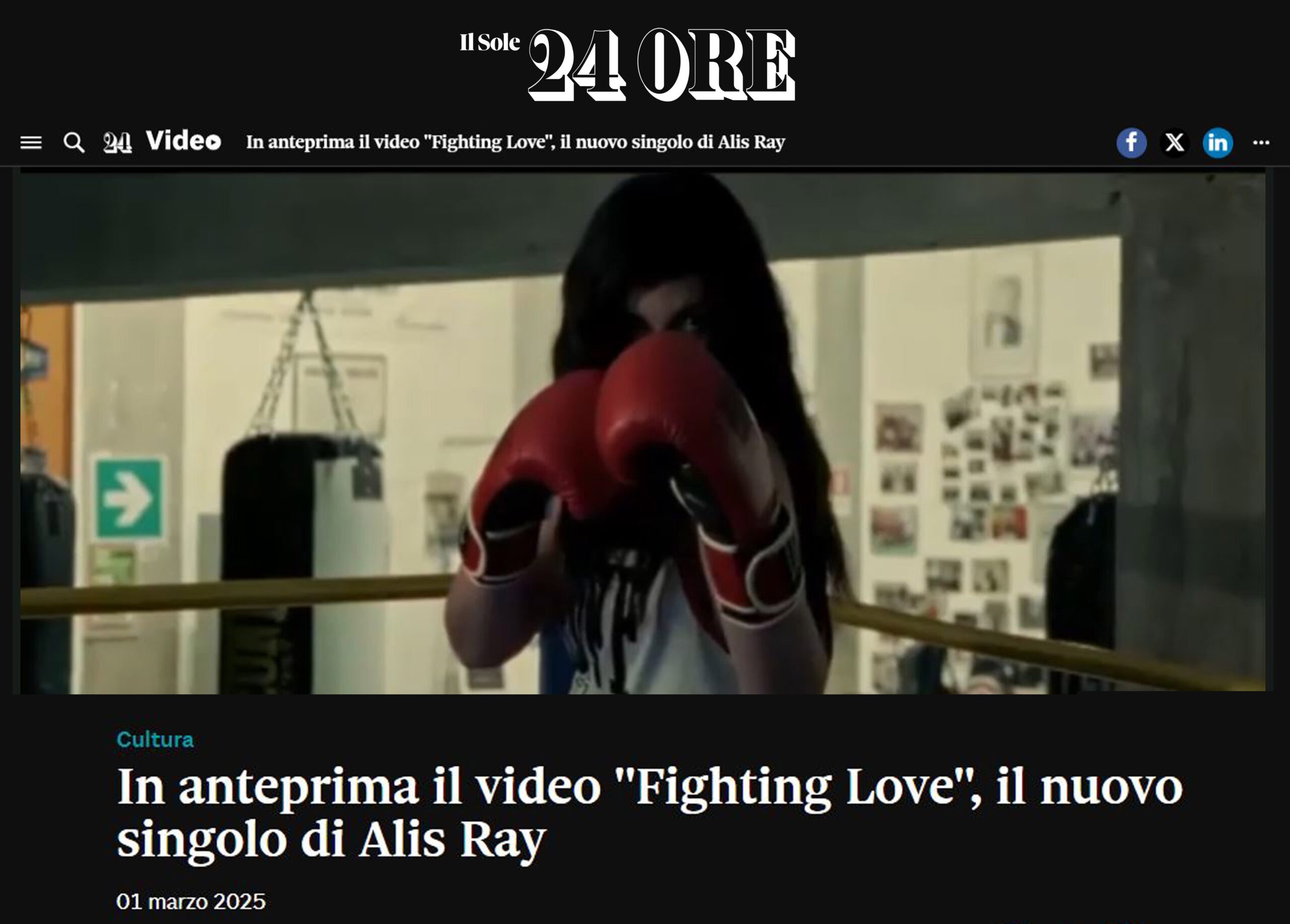 sole 24 ore alis ray